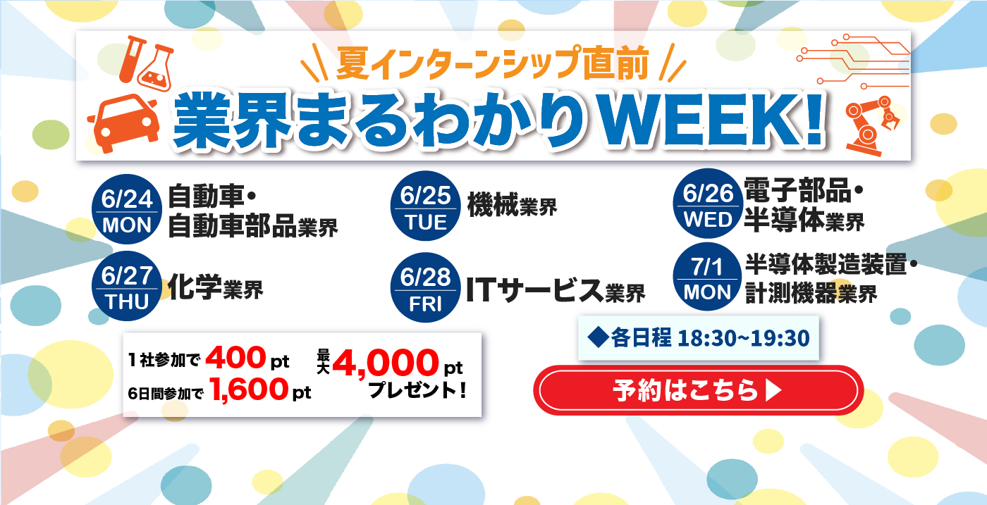 モノづくりの舞台裏～モノづくりに欠かせない知られざる業界とは？～
