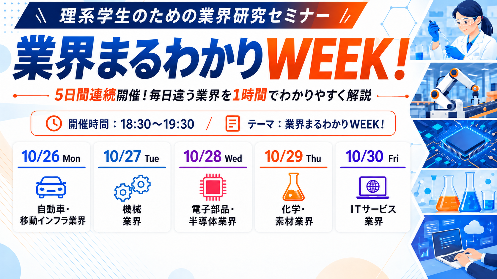 業界まるわかりWEEK！（秋）